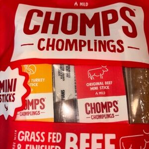 Chomps Chomplings Beef Mini Sticks